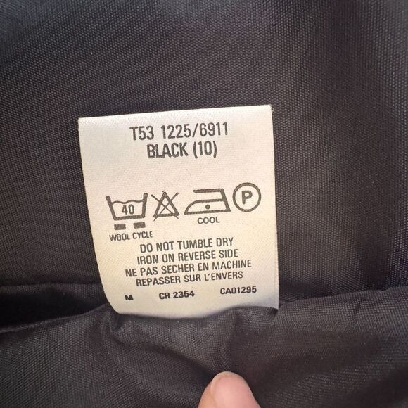 ST MICHAEL Blazer VINTAGE Retro plaid JACKET Size 10 M&S MINT 70'S black white - Picture 5 of 5